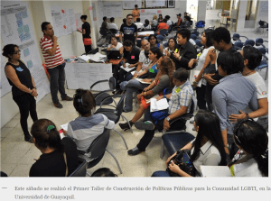 Guayaquil acoge Primer Taller de Construcción de Políticas Públicas para la Comunidad LGBTI-DianeRodriguez