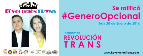Se ratifico el genero opcional en la cedula - Hacemos revolucion trans Ecuador - Diane Rodriguez