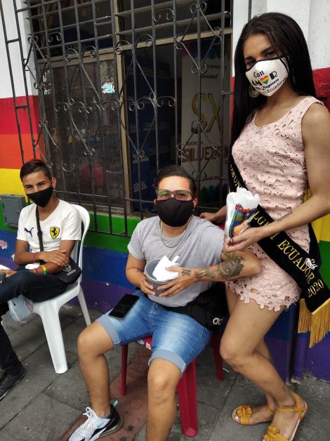 Inauguración del Primer Comedor Comunitario Trans en Guayaquil - Ecuador iniciativa de la Asociación Silueta X (11)