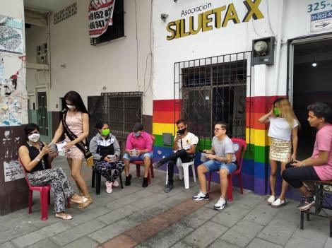 Inauguración del Primer Comedor Comunitario Trans en Guayaquil - Ecuador iniciativa de la Asociación Silueta X (16)