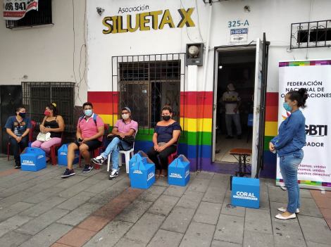 Inauguración del Primer Comedor Comunitario Trans en Guayaquil - Ecuador iniciativa de la Asociación Silueta X (23)