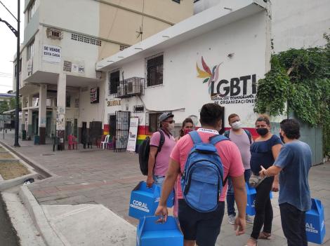 Inauguración del Primer Comedor Comunitario Trans en Guayaquil - Ecuador iniciativa de la Asociación Silueta X (7)