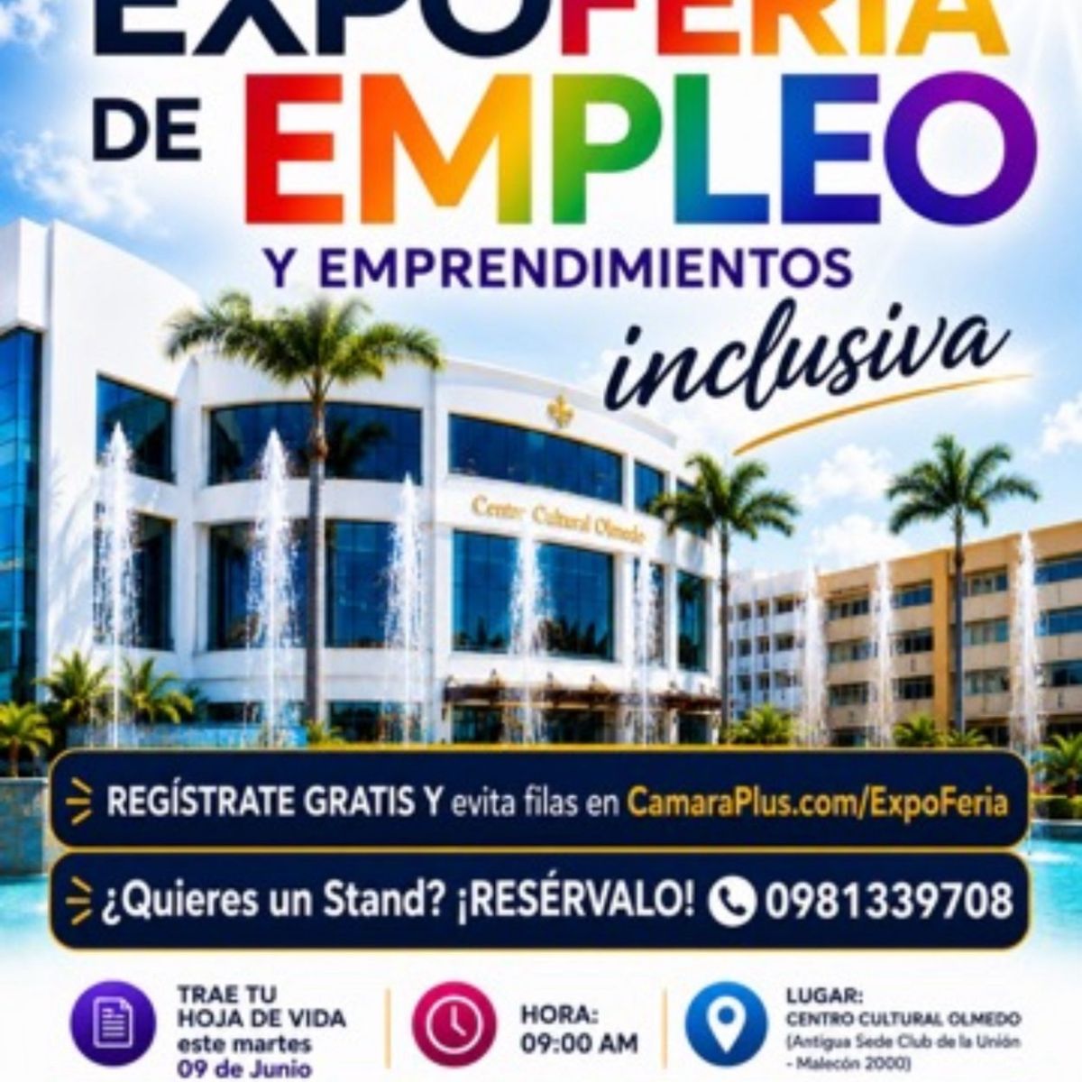 Primera expo de trabajo incluyente en DEI en Guayaquil